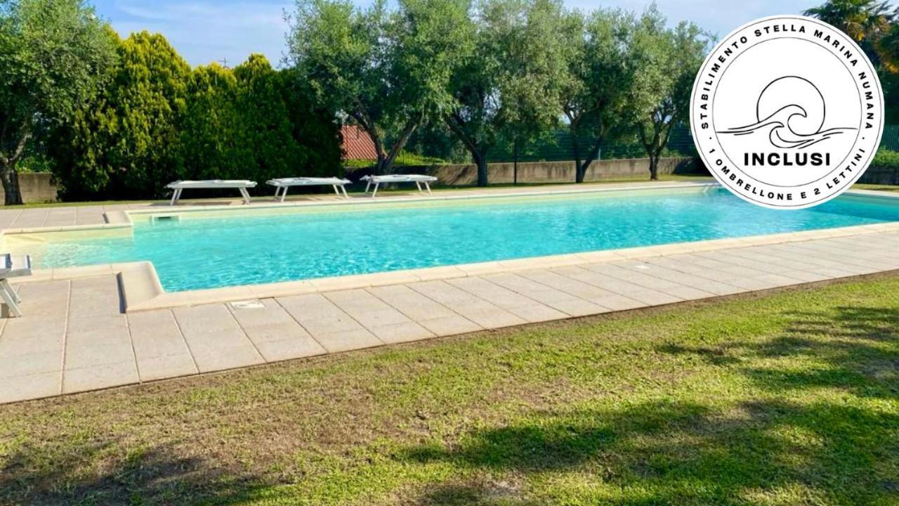 Viva3 - Numana, Ampio Trilocale In Villa Con Piscina Εξωτερικό φωτογραφία
