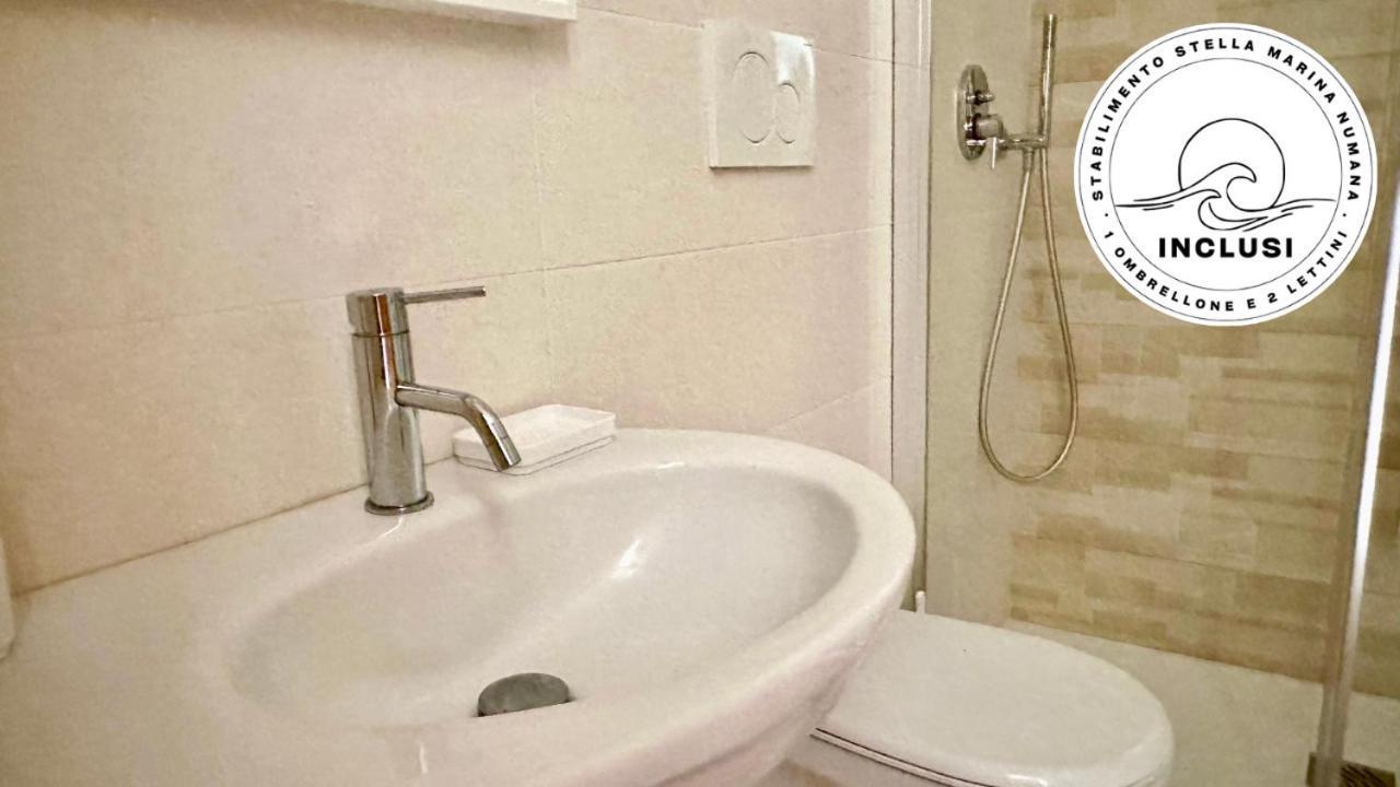Viva3 - Numana, Ampio Trilocale In Villa Con Piscina Εξωτερικό φωτογραφία