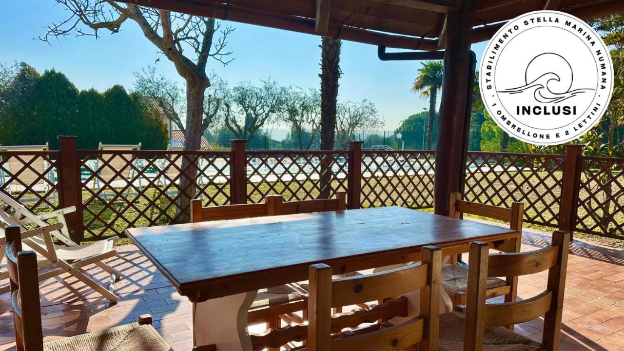 Viva3 - Numana, Ampio Trilocale In Villa Con Piscina Εξωτερικό φωτογραφία